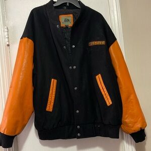 Burk’s bay bomber Pacman jacket Men’s 2XL black